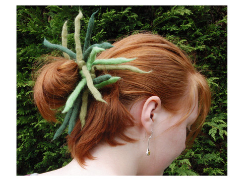 Green dreadlock hair - dreadlock,