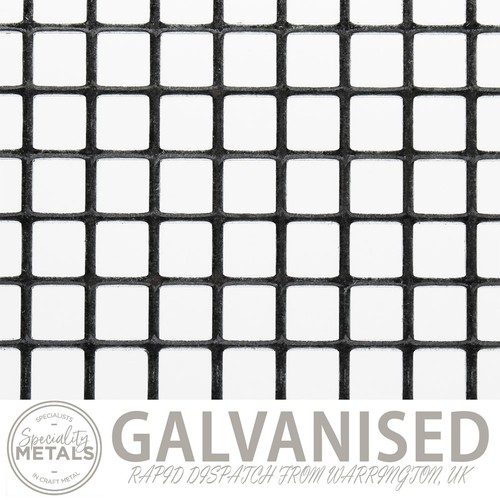Galvanised steel square hole - galvanised,