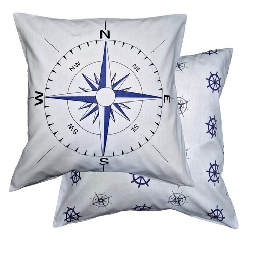 Nautical blue bedding - blue, or