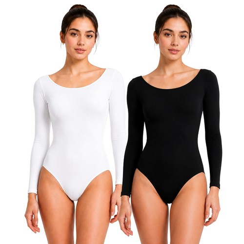 Womens full sleeve leotard - sleeve,