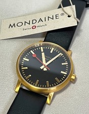 Mondaine EVO2 quartz watch. Swiss made, iconic design. Hardly worn, unmarked.