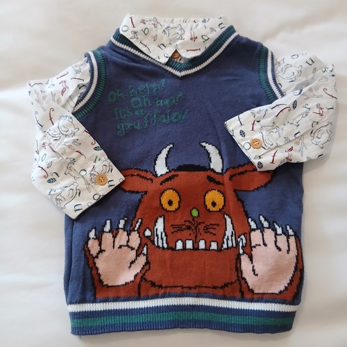 Gruffalo shirt knitted - gruffalo,