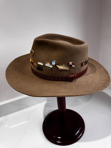 Akubra snowy river fur - river,