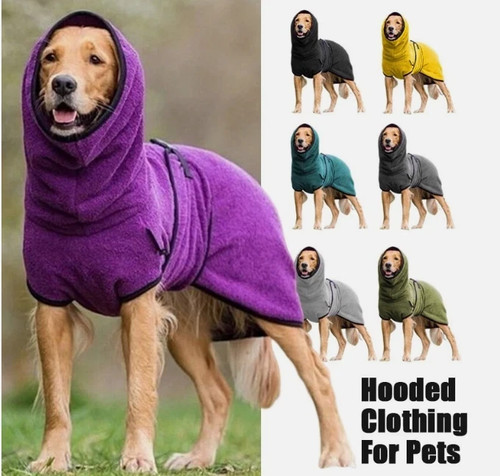 Pet dog bathrobe - pet,
