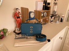 Mulberry small Bryn in Metal Blue - immaculate