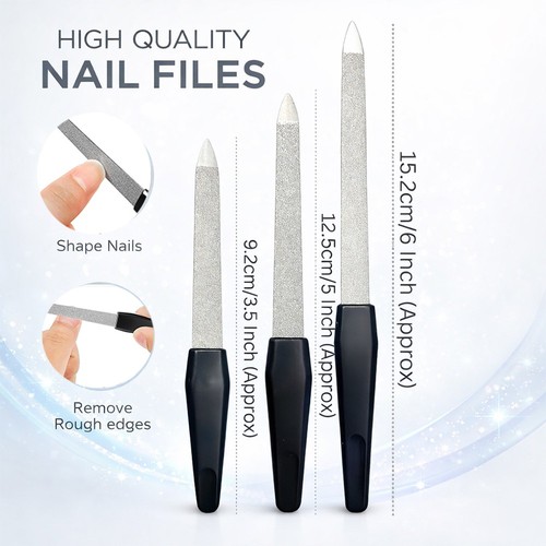 Steel metal nail - steel, files