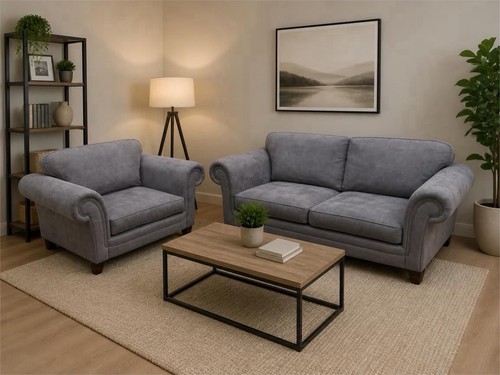 Dfs chesterfield grey - , set