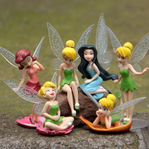 6pcs disney tinker bell - tinker,