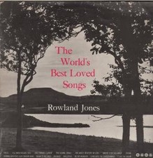 Rowland Jones World's Best Loved Songs LP vinyl UK Saga 1968 flipback sleeve has