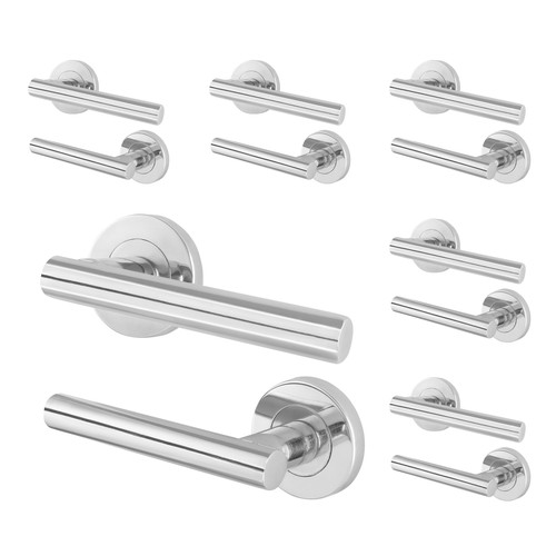 Polished chrome internal door - chrome,