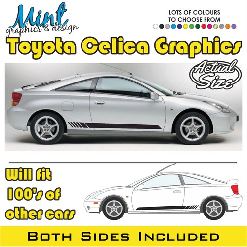 Toyota celica vvt side - celica, stripes