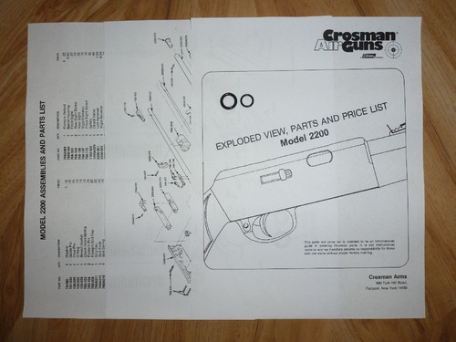 Crosman 2200 ring seal kit - crosman,