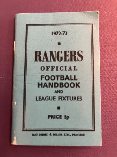Rangers football and fixture