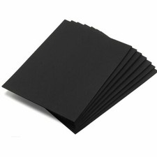 A4 Black Card Thick 270gsm Recycled Card Stock Strudy Bulk Recycled