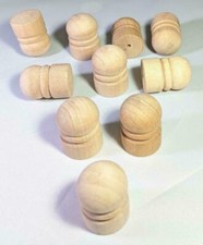 Wooden Door Knobs Quality Kitchen Cabinet Drawers Handles Pulls Solid Wood