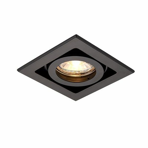 Saxby xeno black gu10 recessed - xeno,