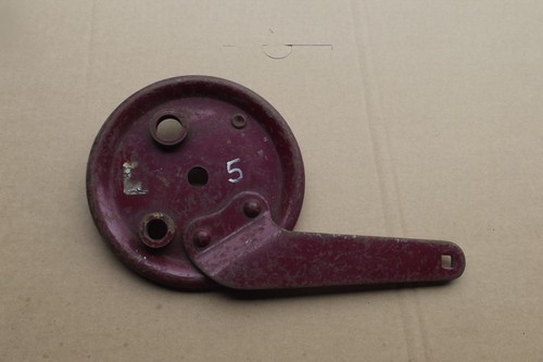 James comet rear brake plate - james,