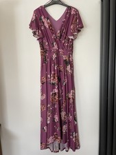 Joli Moi Eliza Dipped Hem Maxi