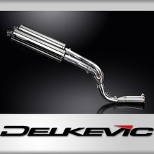 KAWASAKI ZX10R 2006-2007 450mm OVAL STAINLESS BSAU SILENCER EXHAUST KIT