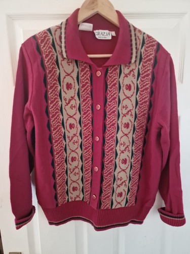 Ladies ted vintage cardigan - ladies,