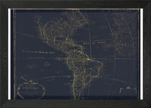 Americas old vintage - vintage, map