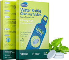 Water Bottle Cleaning Tablets Bottle Clean Tablet Pack of 36, Cleansing Tablets