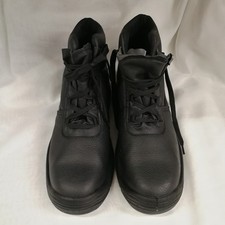 ​Arco Essentials Black Safety Boots UK Size 13 (48) Steel Toe (h23)