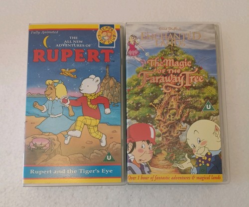 Children vhs video tapes - 2, x
