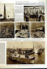 Original Old Vintage Print