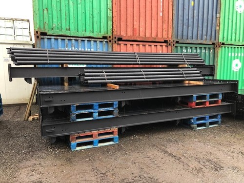 New steel framed building - new,