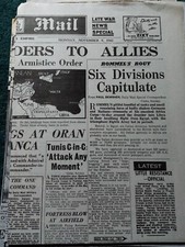 REPRODUCTION WW2 DAILY MAIL