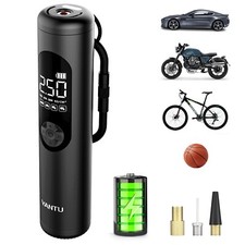 Portable Electric Tyre Inflator Mountain & E-Bike – YANTU A23 Rechargeable Pump