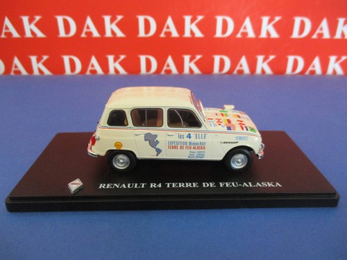 Die cast renault 4l raid - 1/43,