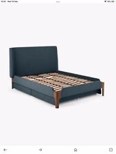 Made.com Roscoe Bed Parts In Aegean Blue(New)