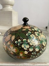 Vintage Decoupage Trinket Box