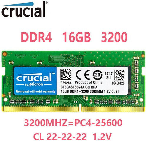 Crucial ddr4 16gb - ddr4, 3200