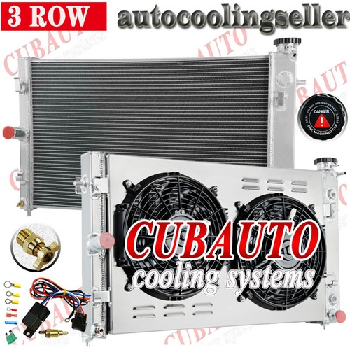 3row radiator shroud fan - 3row, for