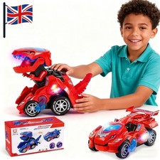 Electric Transforming Dinosaur