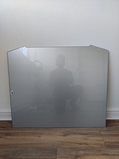 De Santii 90cm Curved Glass Splashback for DS90CG - Pewter DS90SBCVDGLPWT