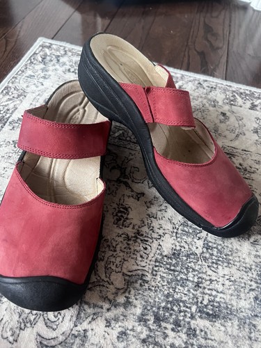 Keen womens red leather - womens,