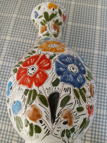 Multicolour handmade pottery