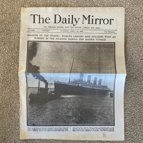 Titanic daily mirror - ,