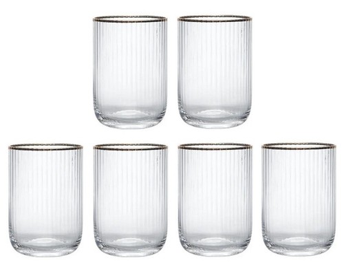 Kasa sorren 6pc stemless tall - 6pc,