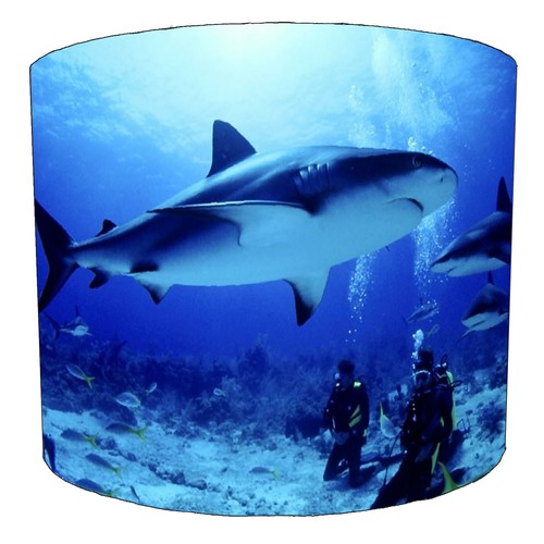 Great white shark lampshade - great,