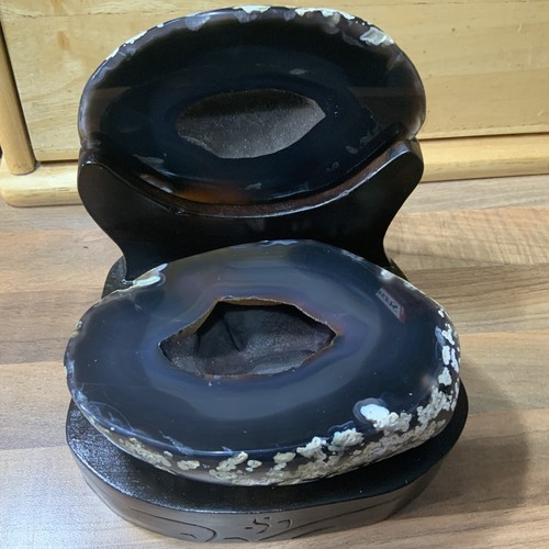 Crystal black velvet agate - crystal,