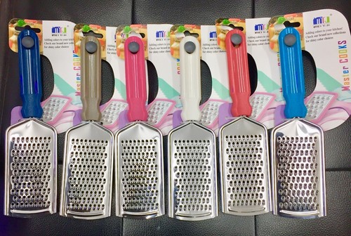 Stainless steel grater nutmeg - steel,