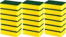 18x Large Heavy Duty Catering Sponge Scourers Kitchen Washing Up Scouring Pads