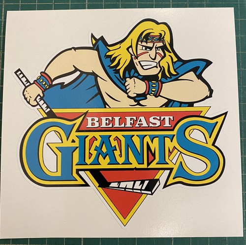 Belfast giants printed vinyl - belfast,