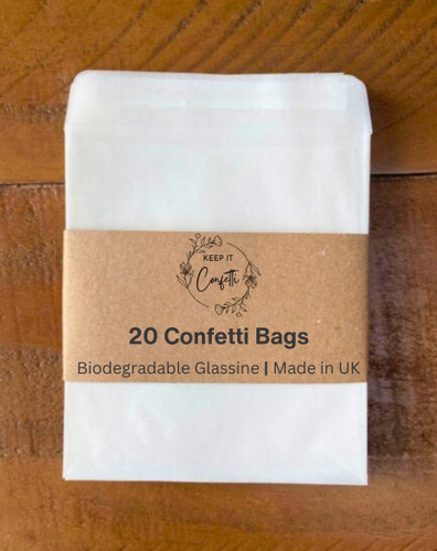Wedding confetti bags - confetti,