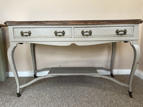 Side table wooden - side, shabby